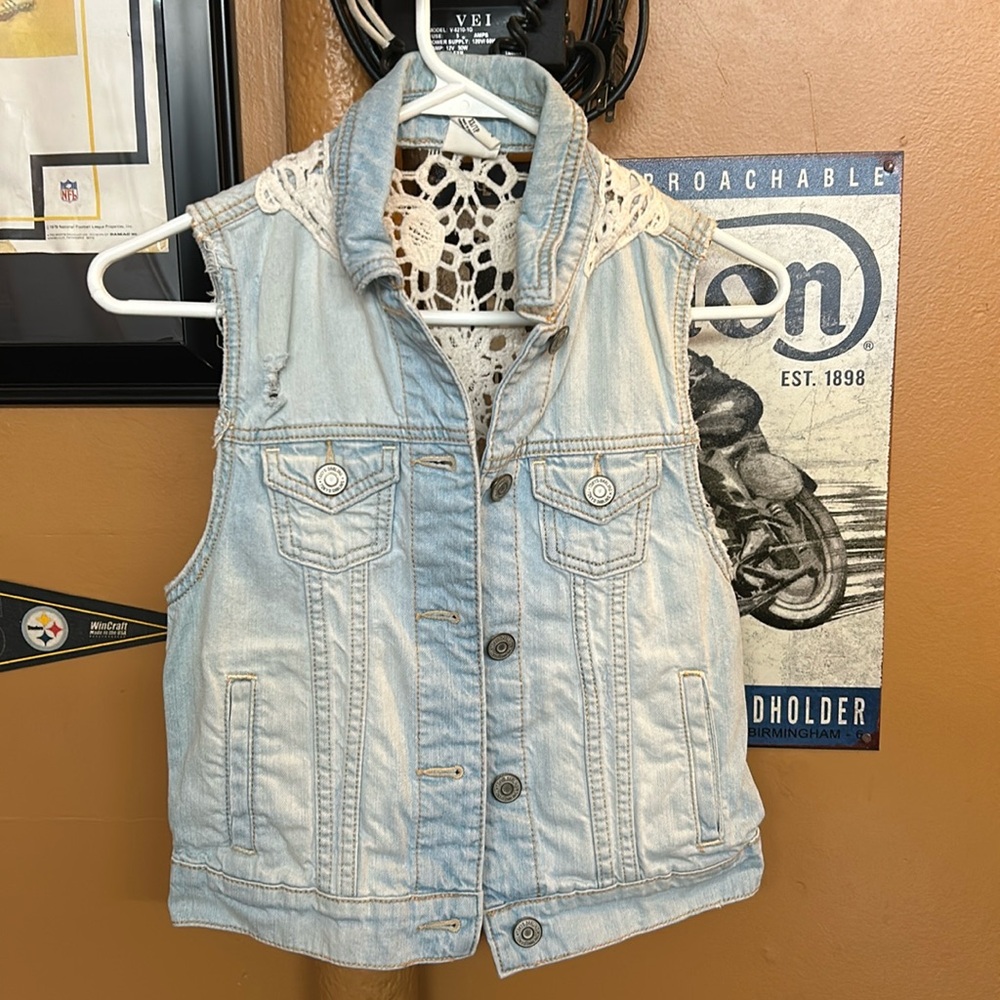 Denim vest